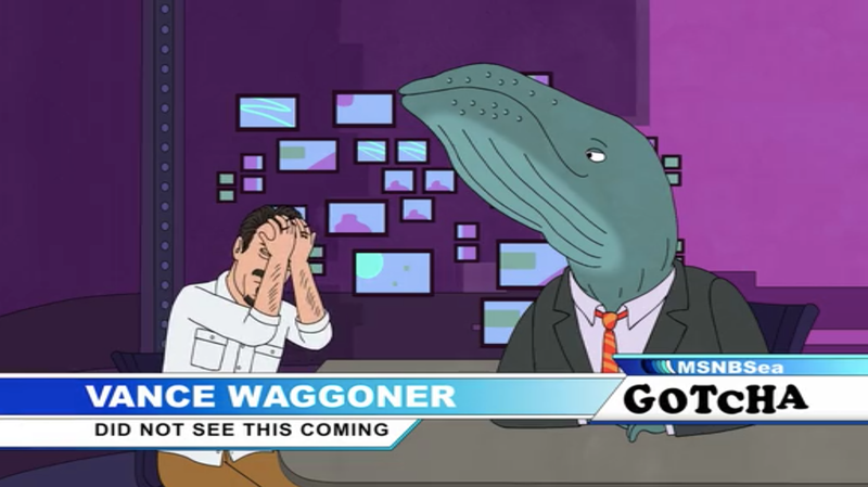 Illustration for article titled It's time for
BoJack to get woke as Hollywoo's hypocrisy on “bad men” gets the
BoJack Horseman treatment